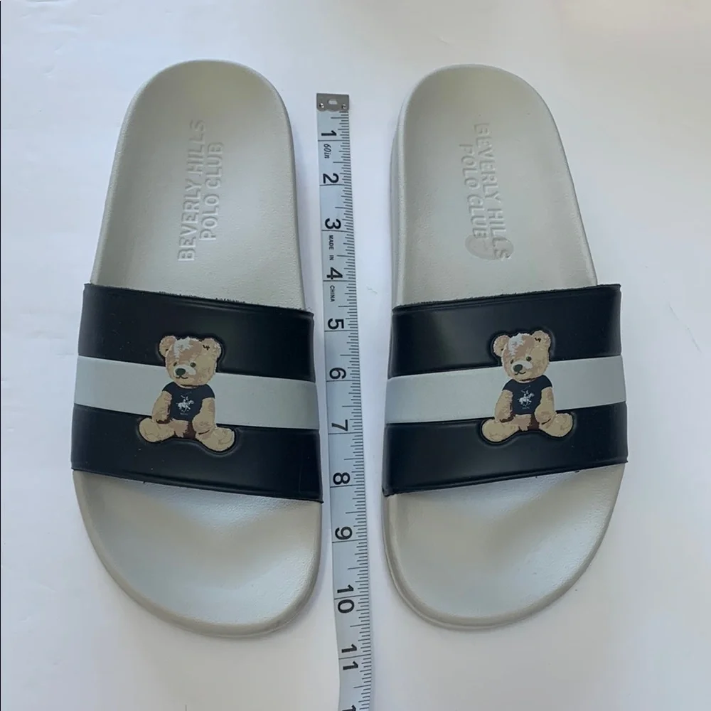 Beverly Hills Polo Club Kids Black Slides. Brand new. Size: 7